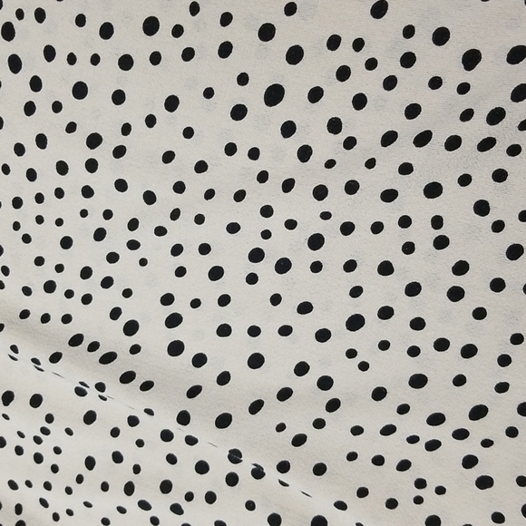 Papermoon tan with black dots flutter sleeve top - Picture 8 of 8